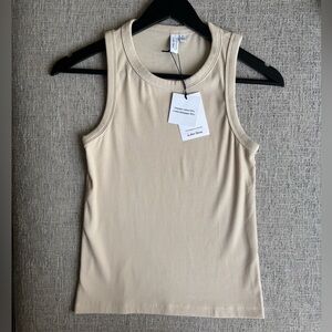NWT & Other Stories Fitted Tank Top - S